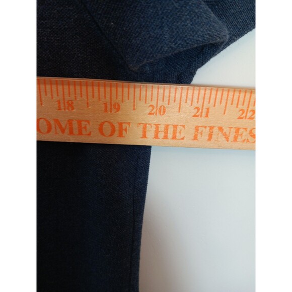 Lacoste Polo Shirt men's Short Sleeve Blue Size 5 (Usa-L) - Picture 5 of 8